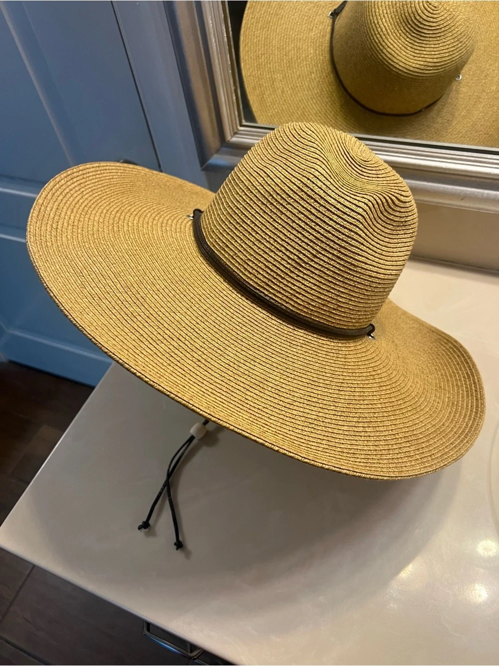San Diego wide brim unisex 75% paper hat size L